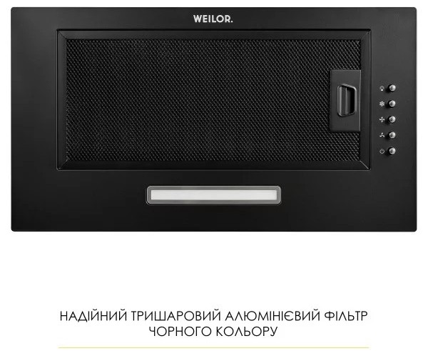 Кухонная вытяжка Weilor WB 64 FBL инструкция - изображение 6