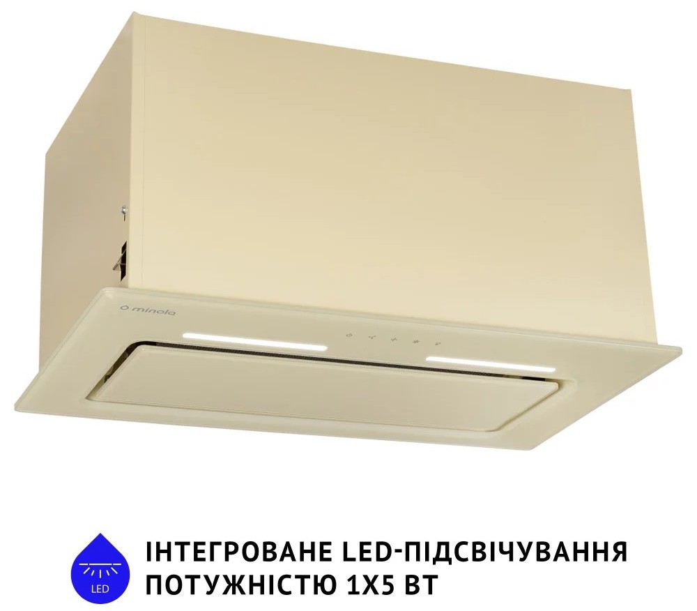 Кухонна витяжка Minola HBI 6873 IV GLASS 1200 LED Line характеристики - фотографія 7