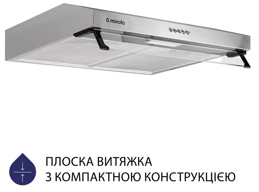 Кухонная вытяжка Minola HPL 614 I цена 2699 грн - фотография 2