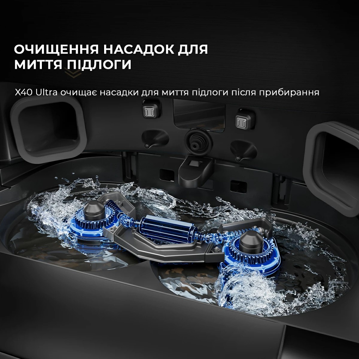 Робот пилосос Dreame Bot X40 Ultra Black (RLX63CE-Bl) - фото 30