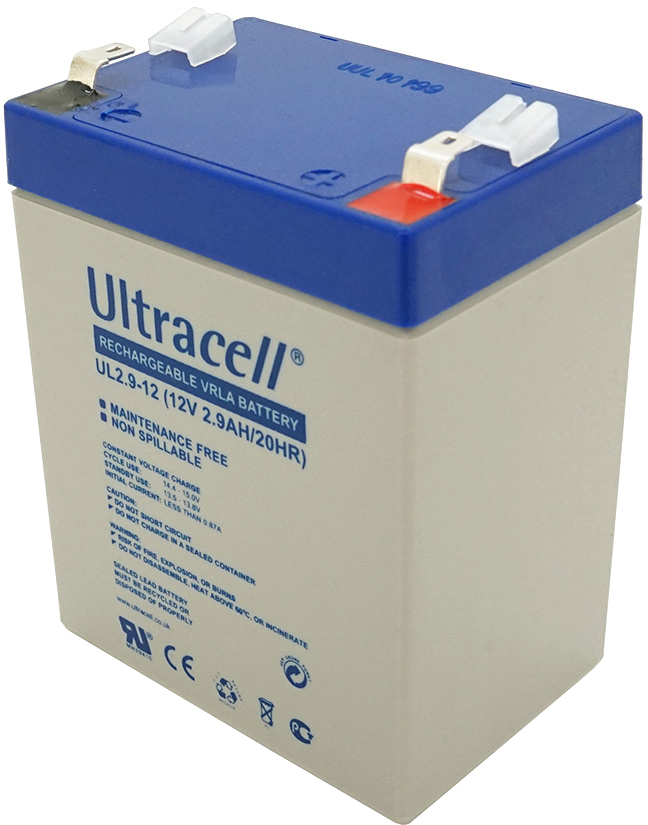 Акумулятор Ultracell UL2.9-12 AGM 12V 2,9Ah White Q10