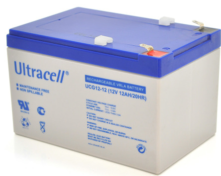 Ultracell UCG 12-12 GEL 12V 12Ah White Q6/444