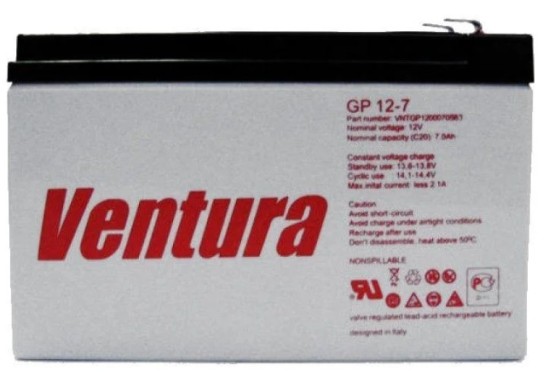 Ventura (GP 12-7) 12V, 7Ah, Q8