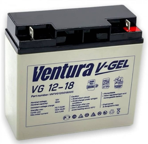 Аккумулятор Ventura VG 12-18 Gel 12V 18Ah, Q2 в интернет-магазине, главное фото