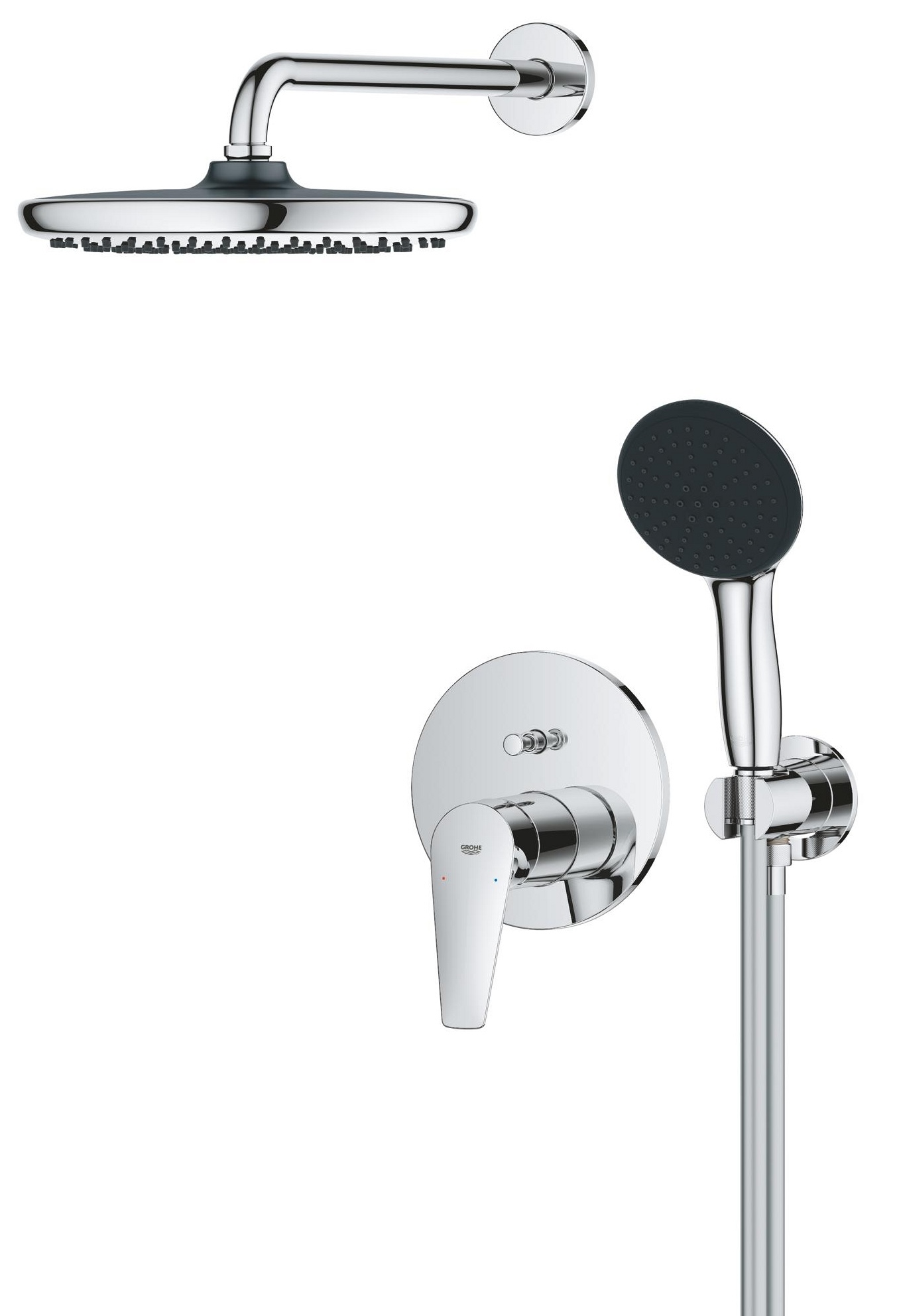 Душевая система скрытого монтажа Grohe QuickFix Start Edge 25293000 цена 15999 грн - фотография 2