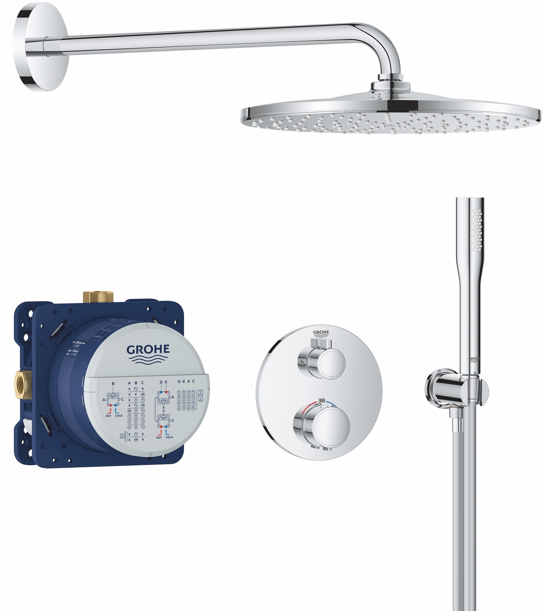 Душова система Grohe QuickFix Precision 34880000 в інтернет-магазині, головне фото