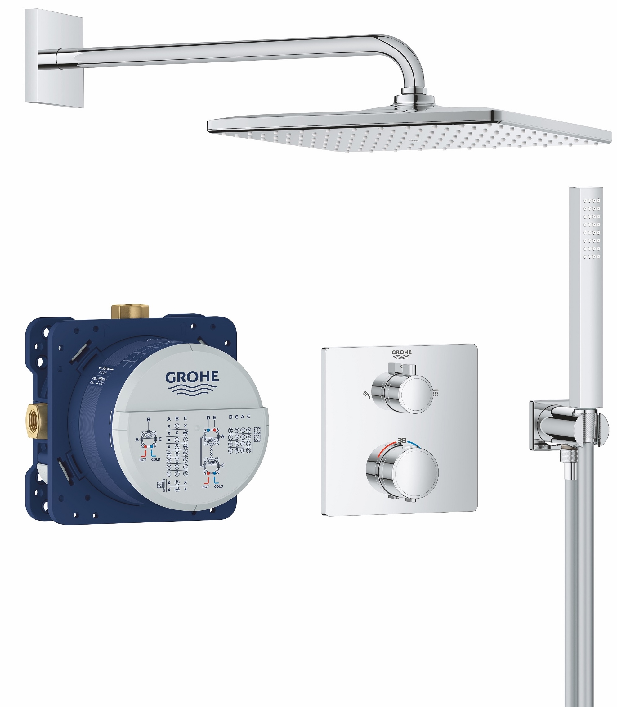 Душевая система Grohe QuickFix Precision 34881000 в интернет-магазине, главное фото