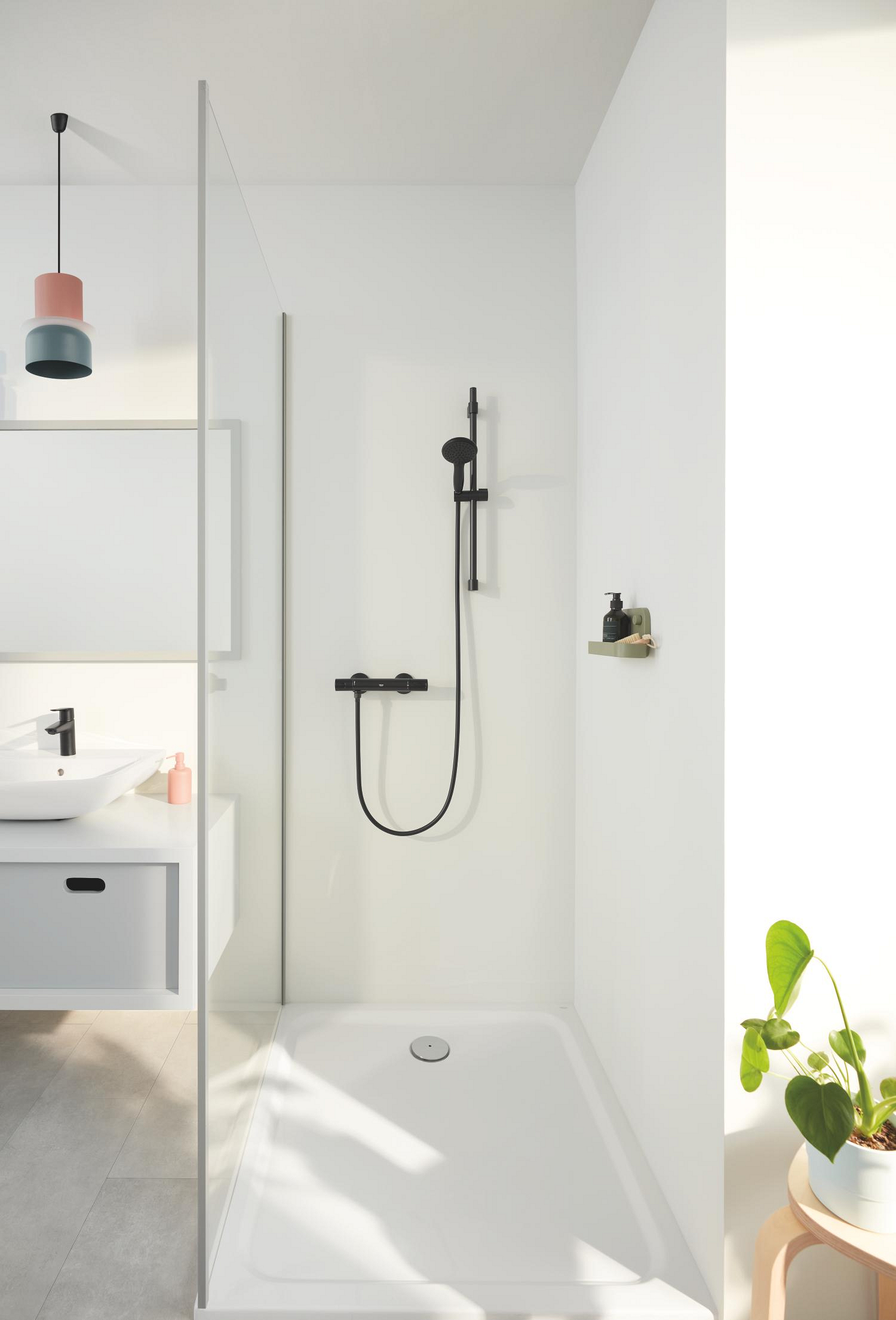 Душовий гарнітур, 2 види струменя Grohe QuickFix Vitalio Start 110 269542431 відгуки - зображення 5