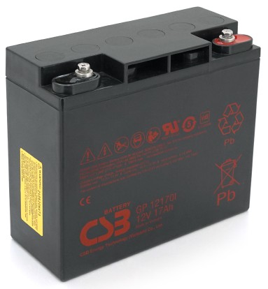 Аккумулятор CSB GP12170I, 12V 17Ah, Q4/96 в интернет-магазине, главное фото