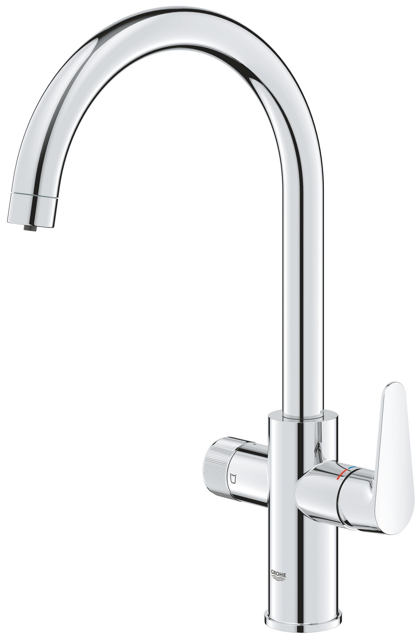 Змішувач з фільтром води Grohe Blue Pure StartCurve + Ecosoft Standard MO550ECOSTD (MO55030592) ціна 9999 грн - фотографія 2