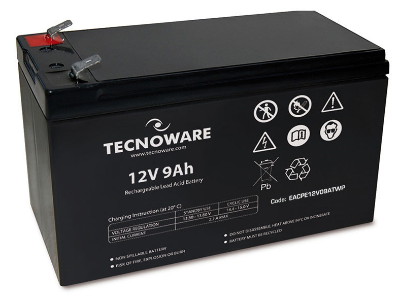 Акумулятор Tecnoware 12V 9Ah (EACPE12V09ATWP)