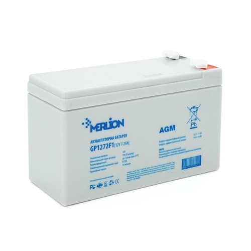 Merlion GP1272F1 12V 7,2Ah White Q10