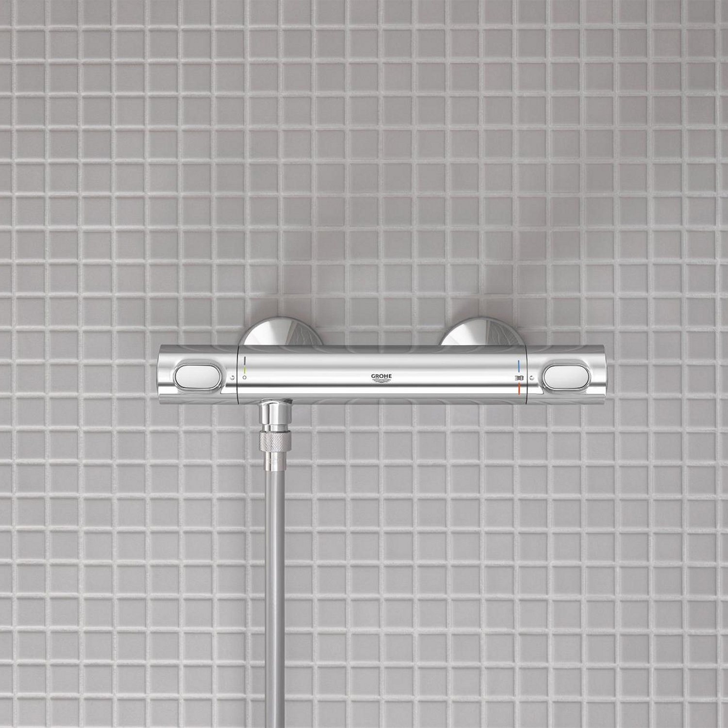 параметри Термостатичний змішувач для душу Grohe QuickFix Precision Flow UA202908TR - фотографія 21