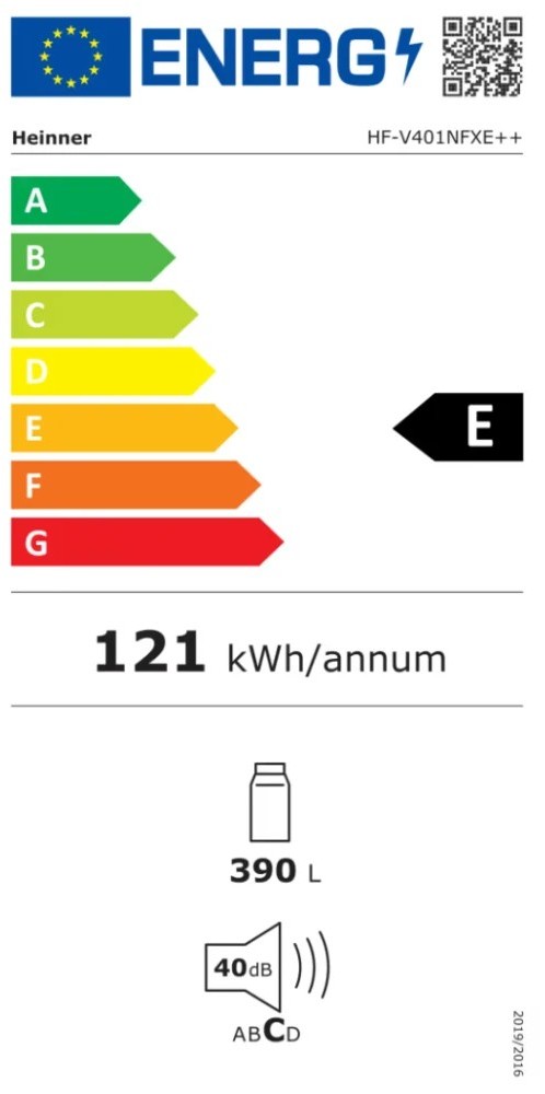 в продаже Холодильник Heinner HF-V401NFXE++ - фото 3