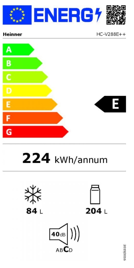 в продаже Холодильник Heinner HC-V288E++ - фото 3
