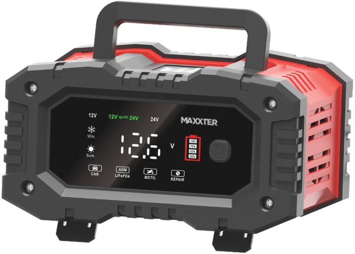 Інтелектуальний зарядний пристрій Maxxter MX-CHR-1224V20P в інтернет-магазині, головне фото