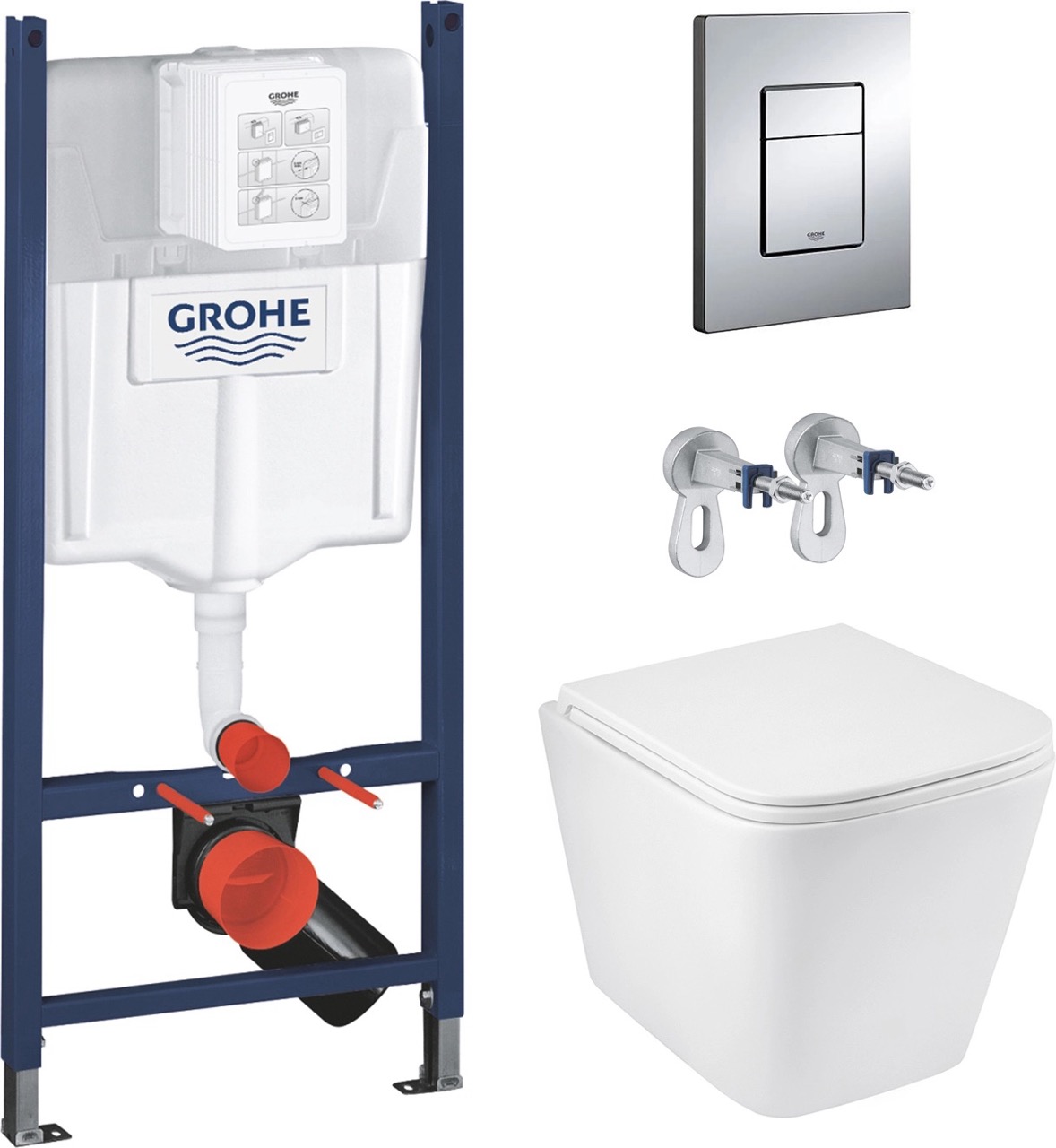 Grohe Rapid SL 3884966Q + Kroner Eifel WHI523629 (3884966KE523629)