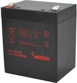 Merlion HR1221W, 12V 5Ah