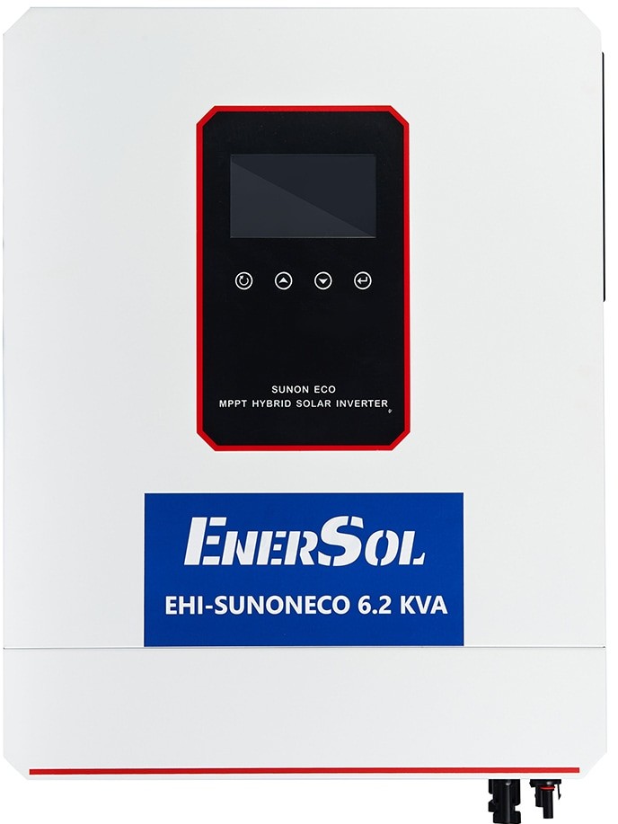 Інвертор гібридний EnerSol EHI-SUNONECO6.2KW+EB-SK-51.2V100Ah ціна 80999 грн - фотографія 2