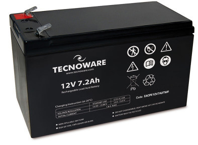 Аккумулятор Tecnoware 12V 7.2Ah (EACPE12V7A2TWP) цена 906 грн - фотография 2