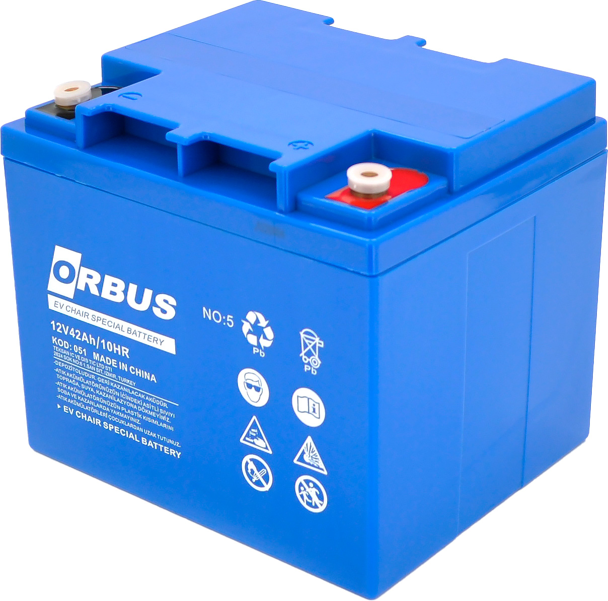 Аккумулятор Orbus EN-12-42 GEL 12V 42Ah в интернет-магазине, главное фото