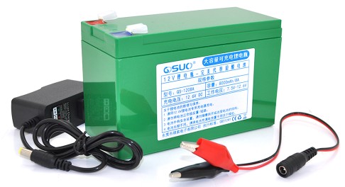 QiSuo 12V 8A Li-ion 18650 (QS-1208ACH) + крокодилы