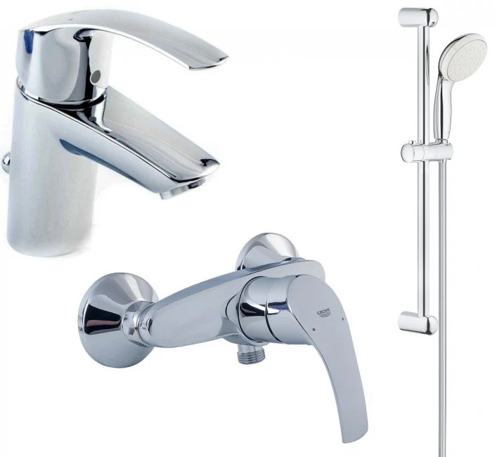 Набор смесителей Grohe Eurosmart 123576 в интернет-магазине, главное фото