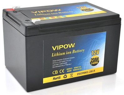 Vipow 12V 20Ah Li-ion (VP-12200LI)