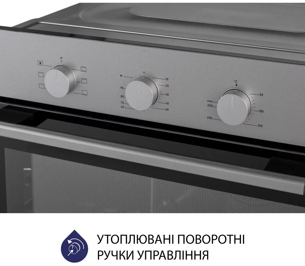 Духовой шкаф Minola EO 665 Dove Gray отзывы - изображения 5