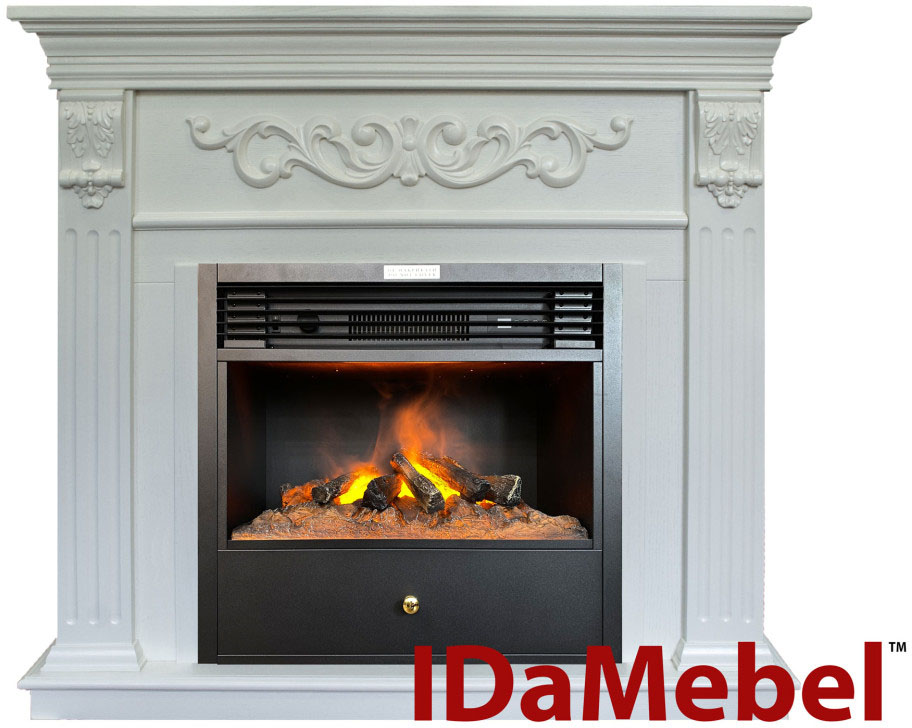 Каминокомплект Royal Flame IDaMebel Marseille Белый Etna SF05