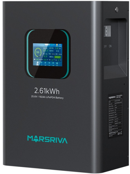 в продаже Аккумулятор Marsriva LiFePO4, 25.6V/102Ah (MR-LFP24-100-WMD) - фото 3