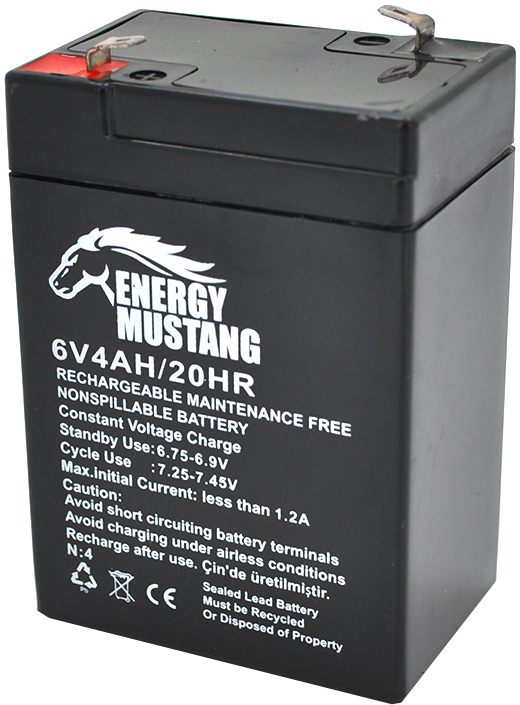 Orbus EnergyMustang EM640 AGM 6V 4Ah