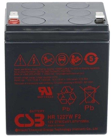 CSB 12V 6,5Ah HR1227WF2