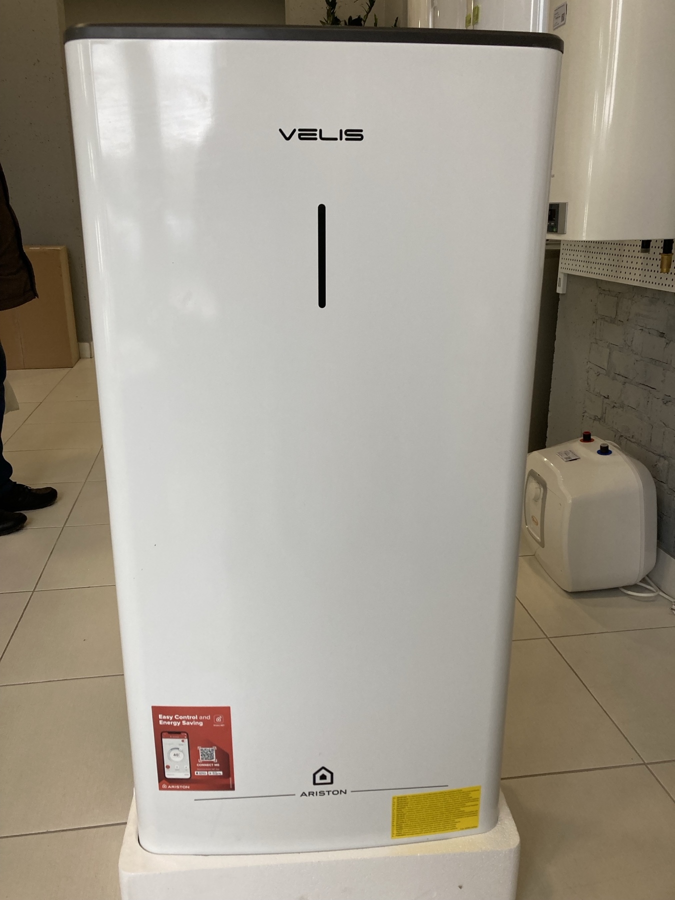 Бойлер Ariston VELIS PRO DRY WIFI 80 EU (3100909) уценка цена 12580 грн - фотография 2