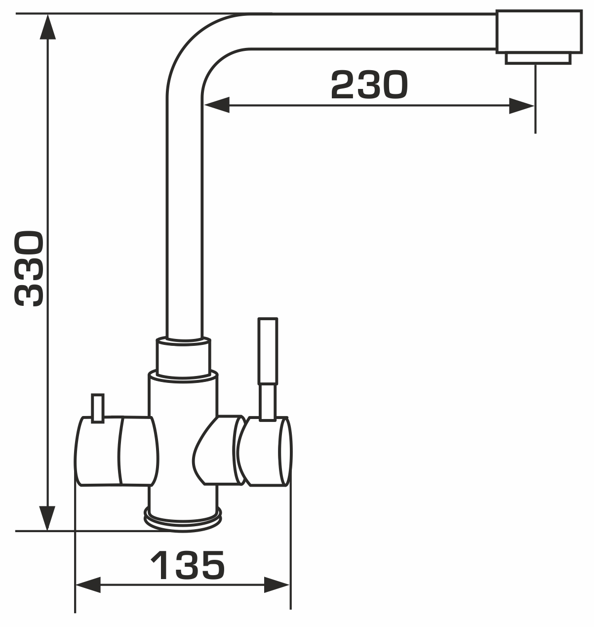 Granado Badalona LUX Terra (gz0403L) Габаритные размеры