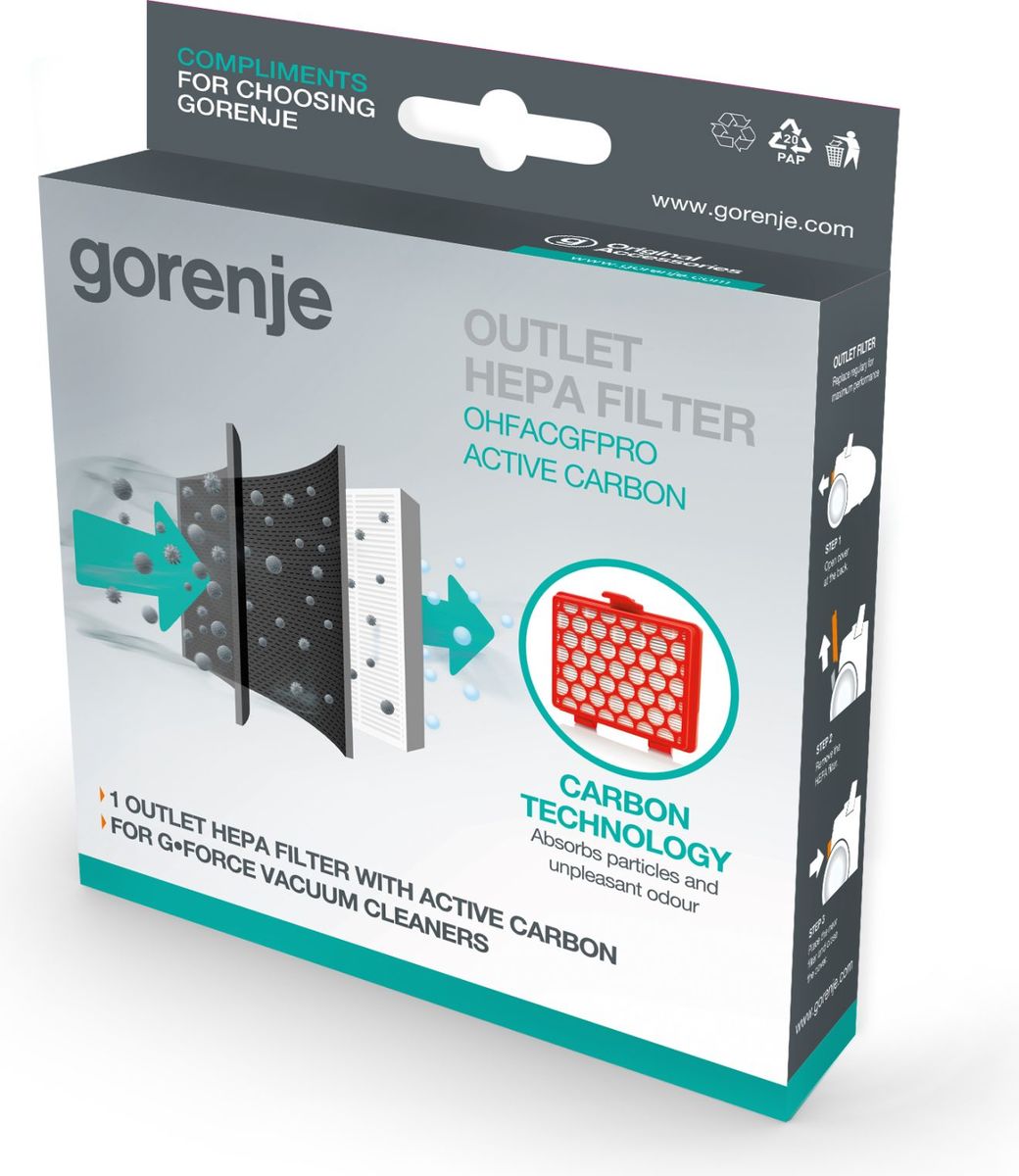 Фільтр Gorenje OHFACGFPRO відгуки - зображення 5