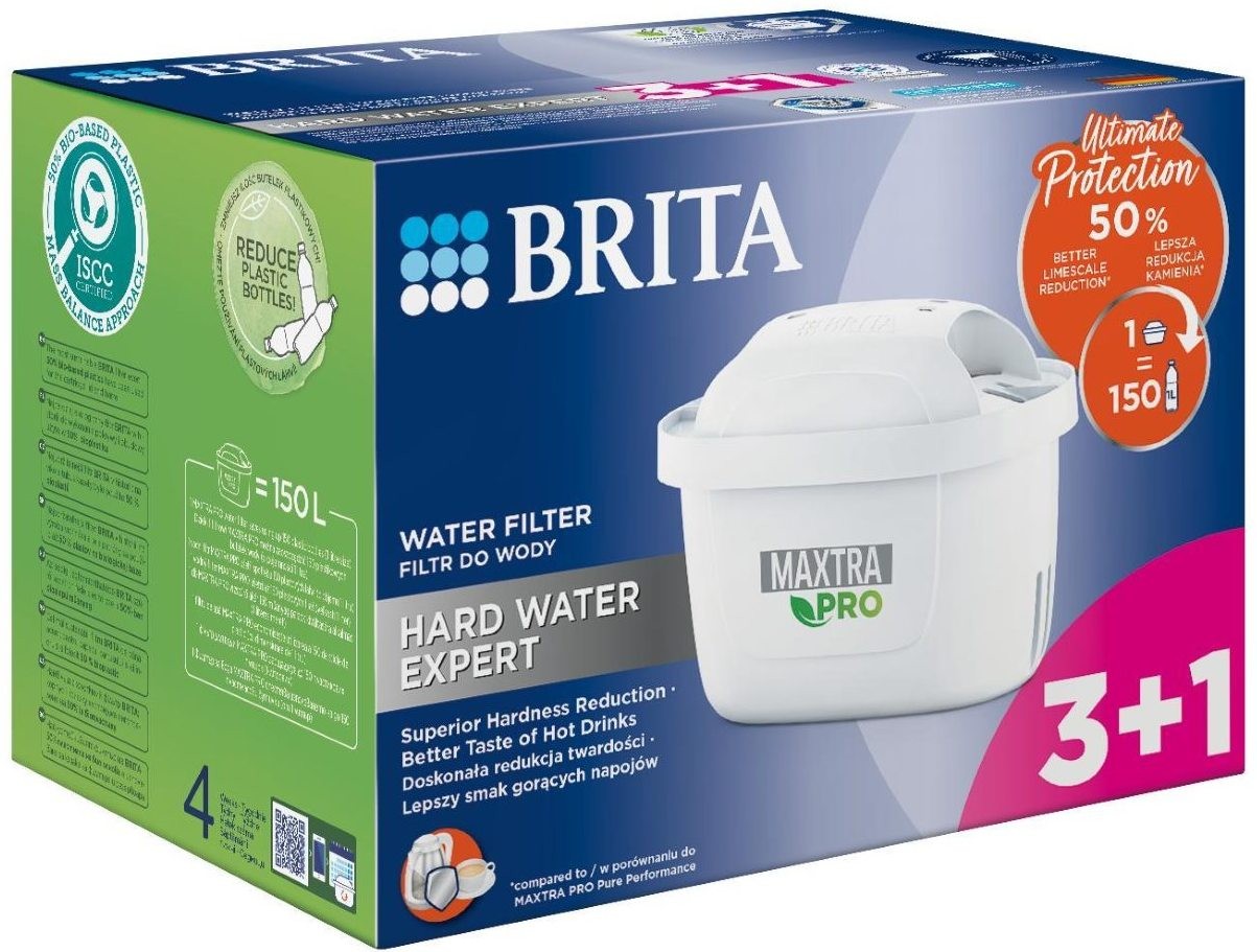 в продаже Комплект картриджей Brita MXPro Hard Water Expert для жесткой воды 3+1шт. - фото 3