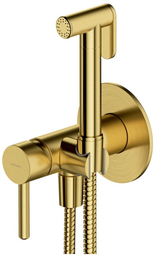 Змішувач для біде Omnires Y Brushed Brass SYSYBI2BSB