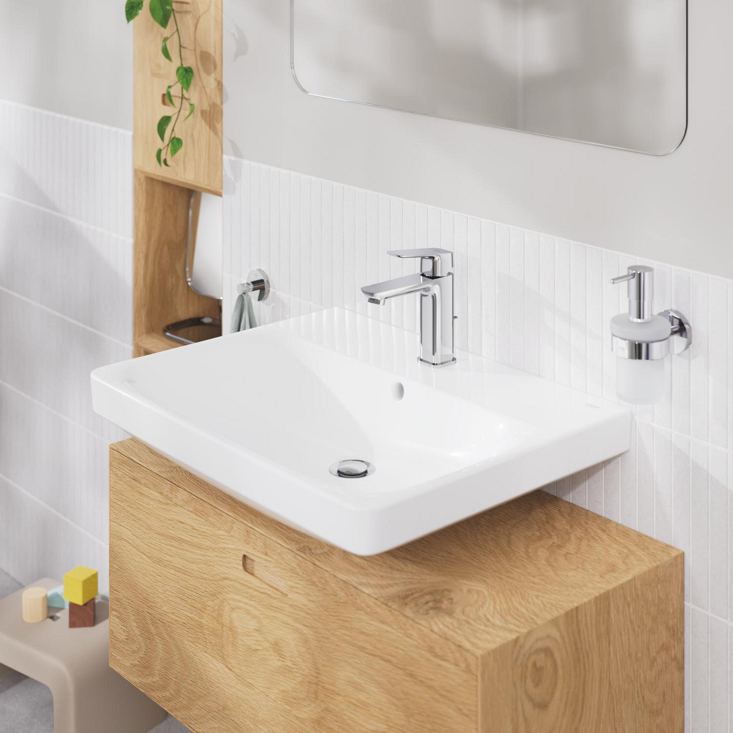 Смеситель для умывальника Grohe Cubeo M-Size 1017490000 отзывы - изображения 5