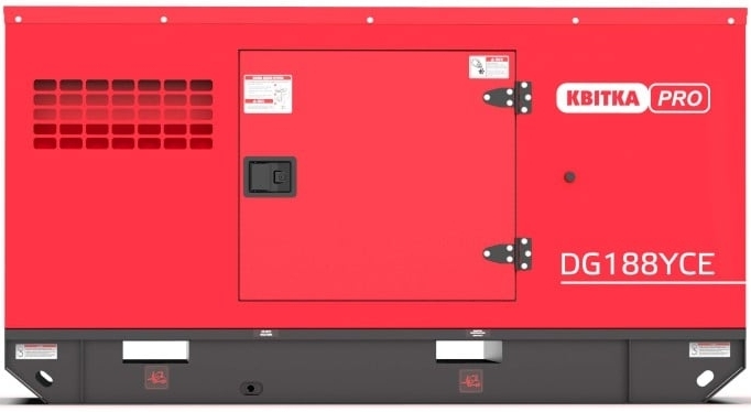 Купити дизельний генератор Квітка PRO DG188YCE в Києві