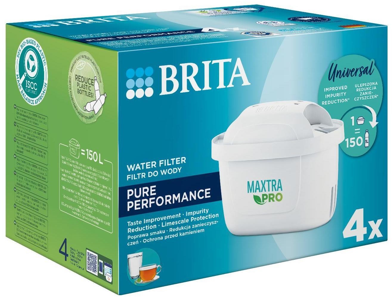 Комплект картриджів Brita MXPro Pure Performance 4шт. ціна 1150 грн - фотографія 2