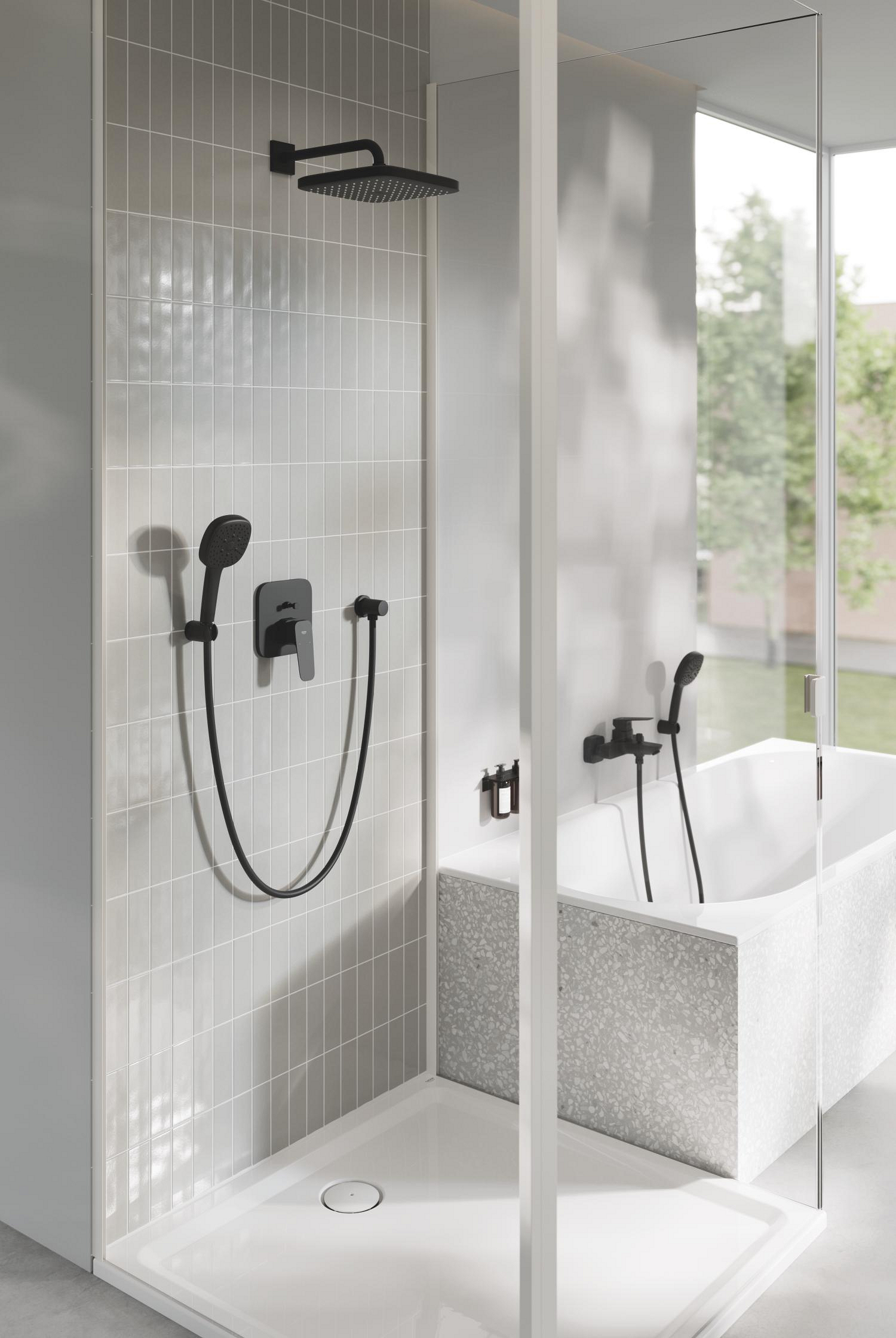 Смеситель для ванны Grohe Cubeo 1018132430 обзор - фото 8