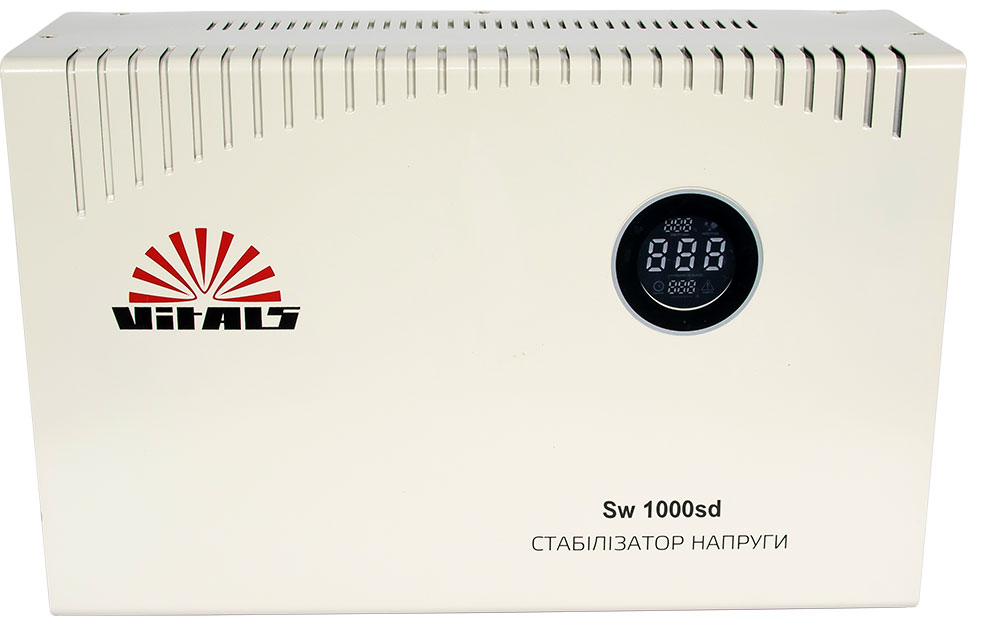 Відгуки стабілізатор напруги Vitals Sw 1000sd в Україні