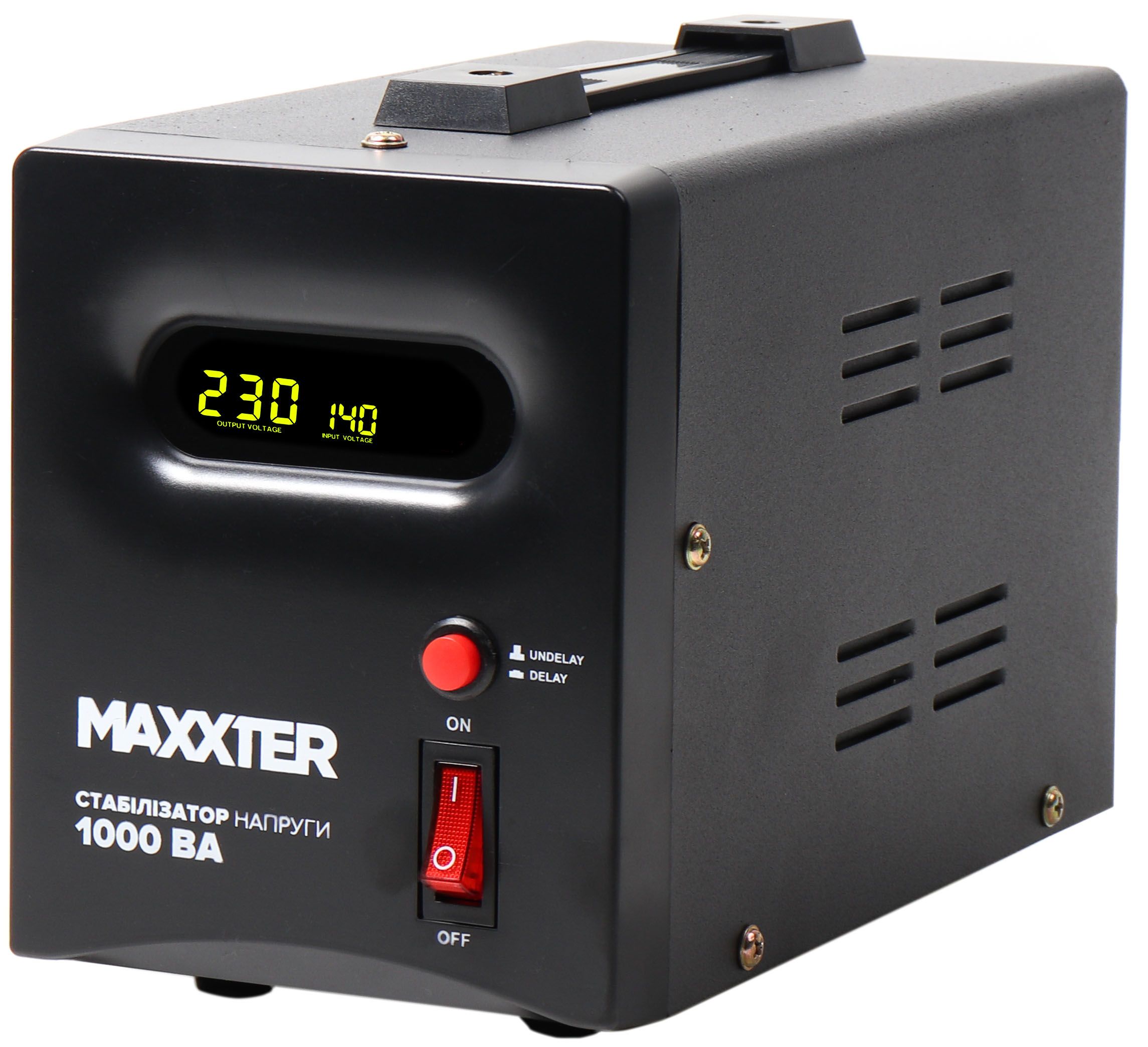 Стабілізатор напруги Maxxter MX-AVR-S1000-01