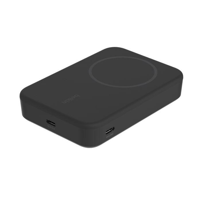 Повербанк Belkin 10000мАч, MagSafe Wireless (BPD008BTBK) огляд - фото 11