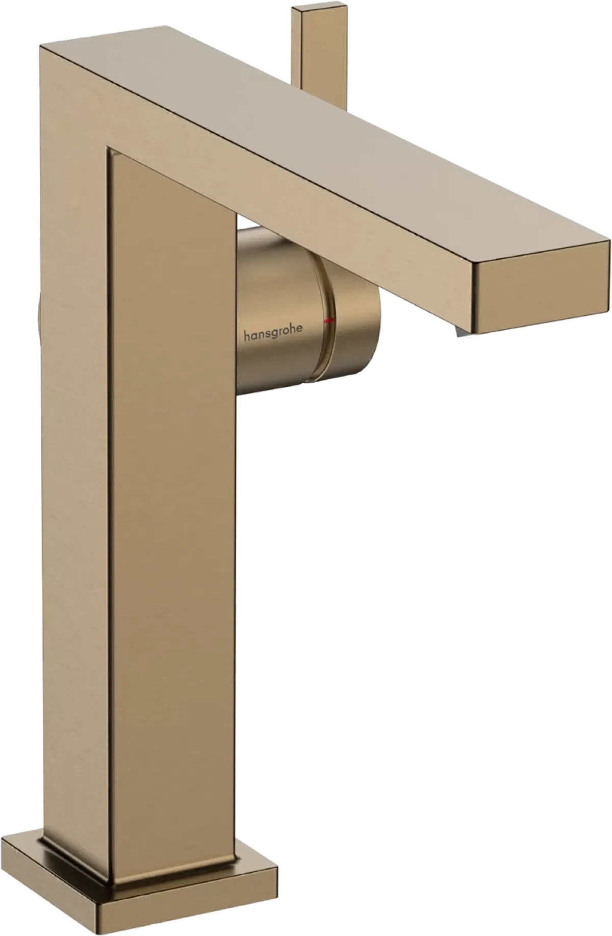 Змішувач для умивальника Hansgrohe Tecturis E 150 Fine CoolStart Brushed Bronze (73040140)