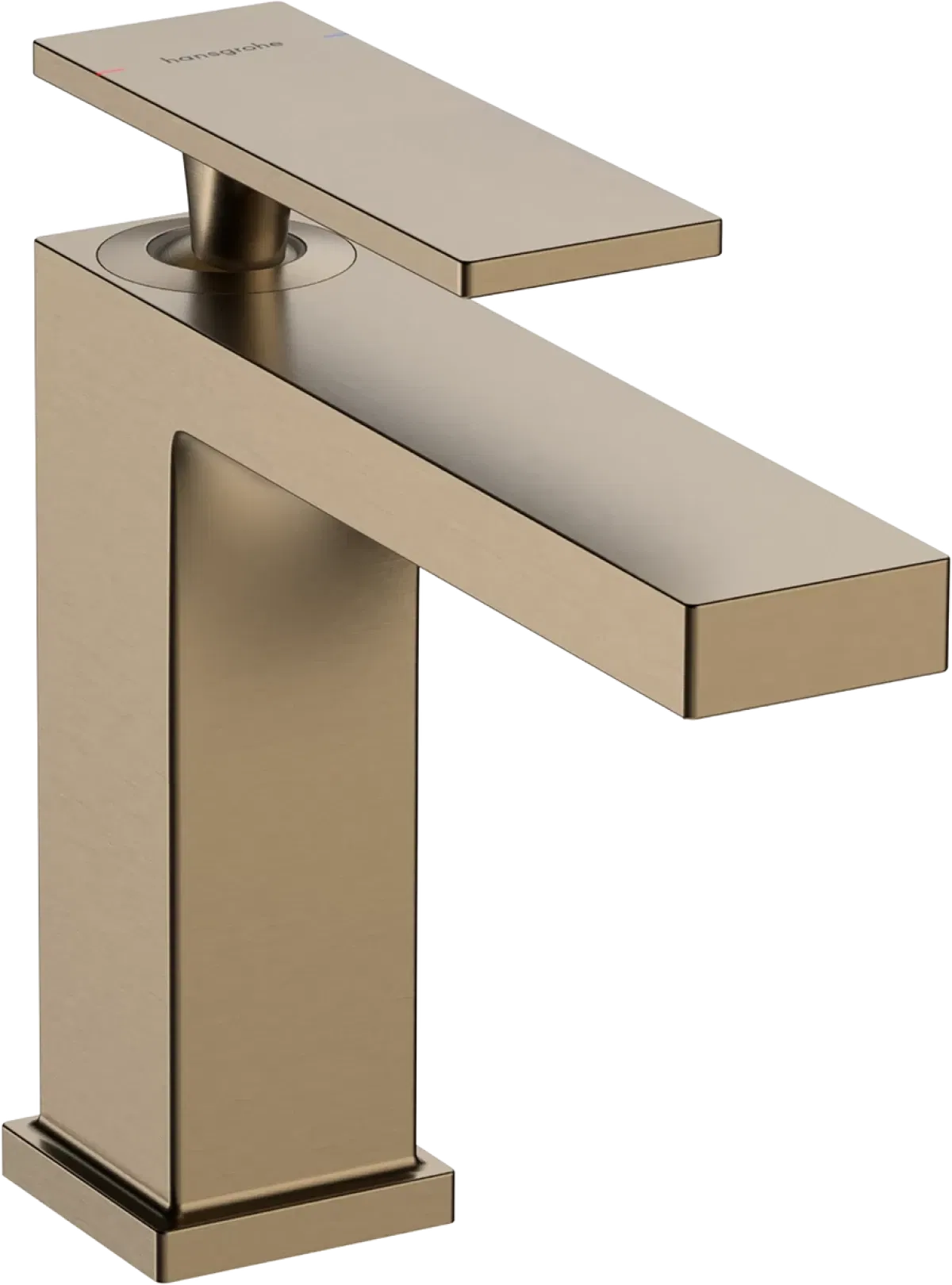 Смеситель для умывальника Hansgrohe Tecturis E 110 Brushed Bronze (73010140)