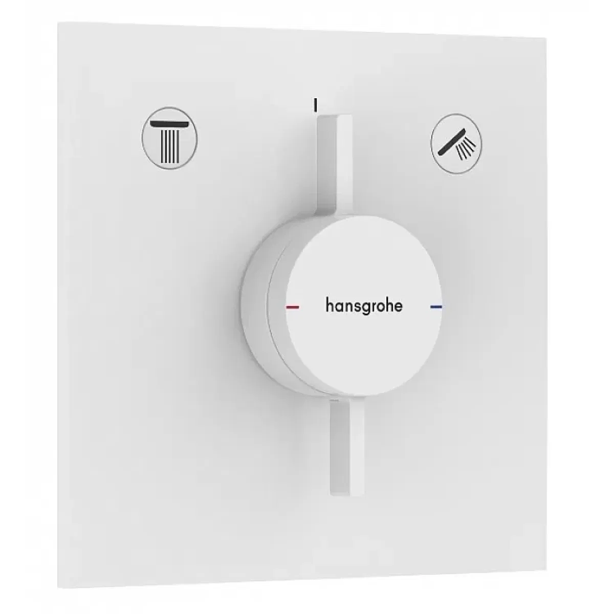 Зовнішня частина змішувача Hansgrohe DuoTurn E Matt White 75417700