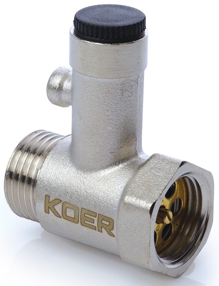 Отзывы клапан предохранительный Koer KR.1039 - 1/2” 6bar (KR2674) в Украине