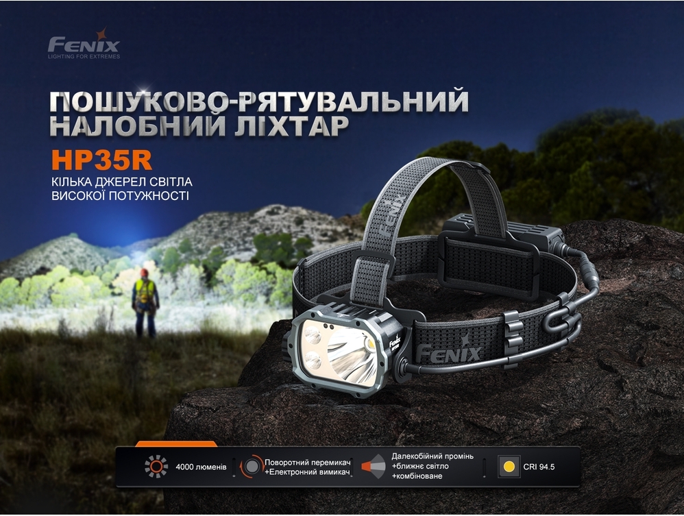 Ліхтарик Fenix HP35R інструкція - зображення 6